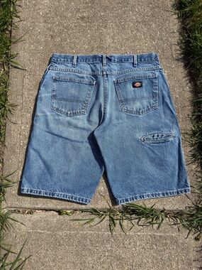 Dickies Men’s Light Blue Denim Carpenter Shorts